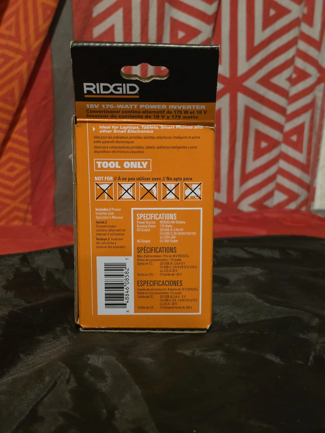 RIDGID 18V 175-Watt Power Inverter - photo 4