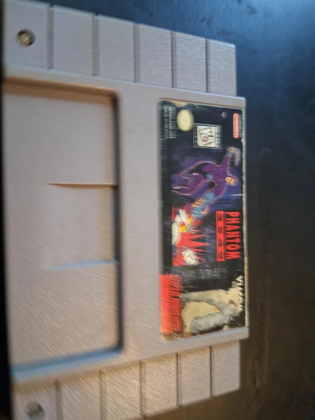 Super Nintendo Phantom 2040 game cartridge - photo 2
