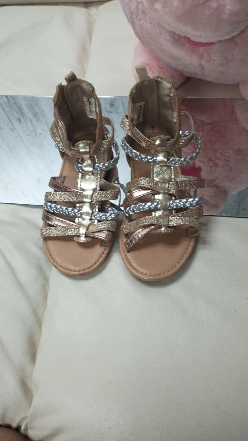 Gold Gladiator Sandals - photo 2