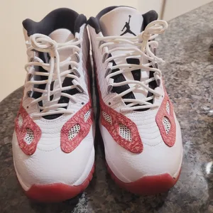 Air Jordan 11 Low IE White Gym Red Shoes
