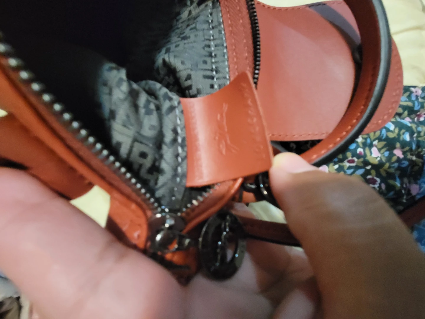 Longchamp Le Pliage Cuir Small Top Handle Bag - photo 5