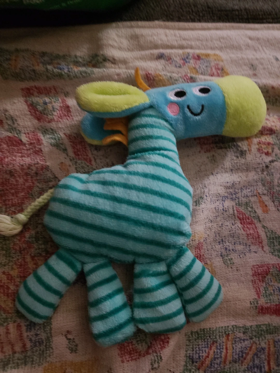 Beverly Hills baby brand plush rattle toy