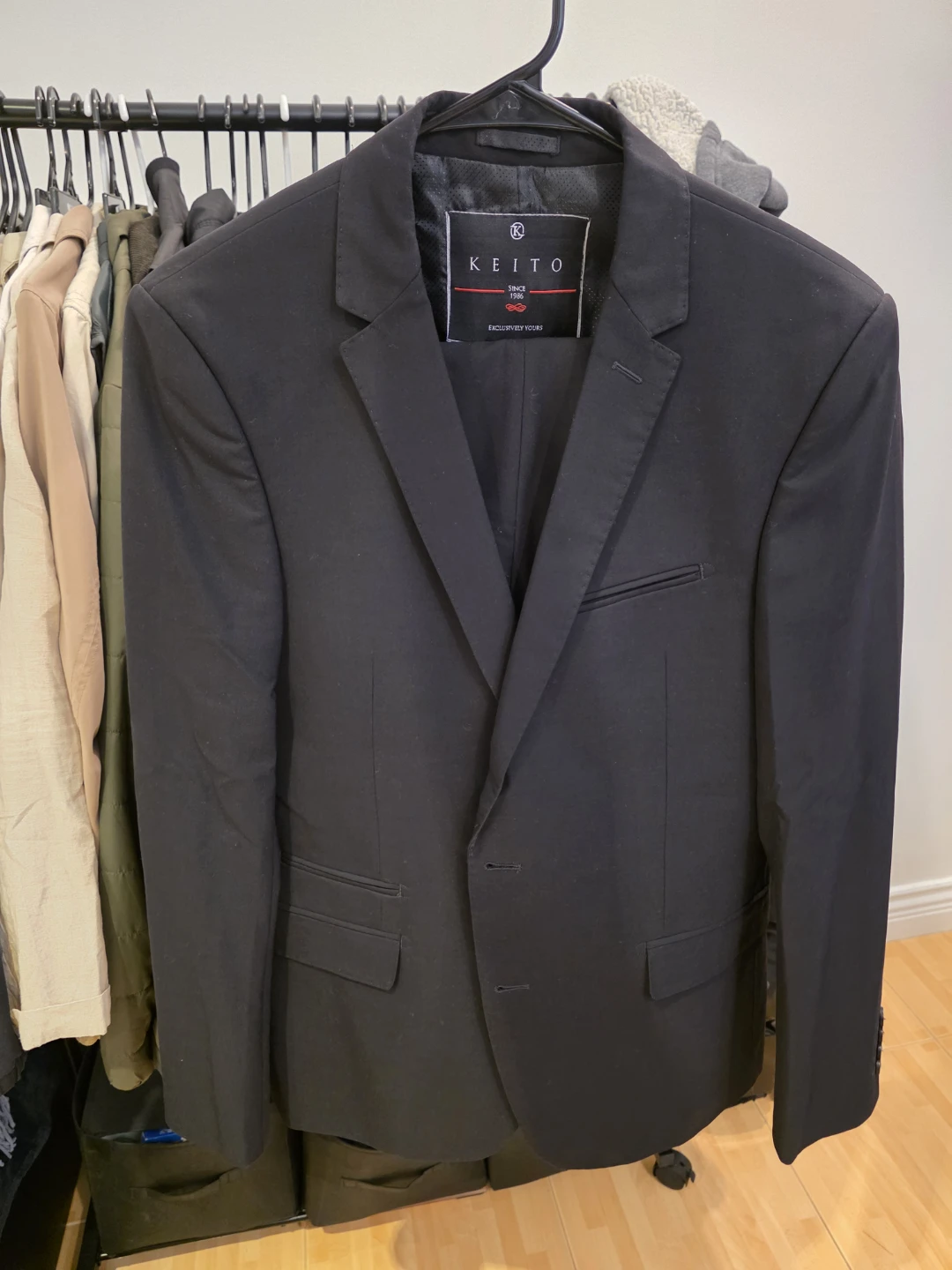 Keito Black Suit Jacket and Pants