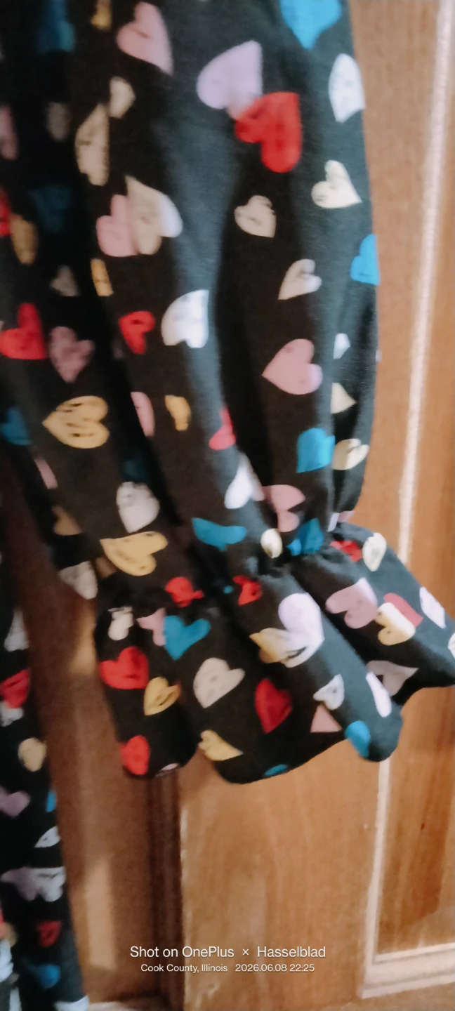 Maxi Heart Print  Dress-size L - photo 3