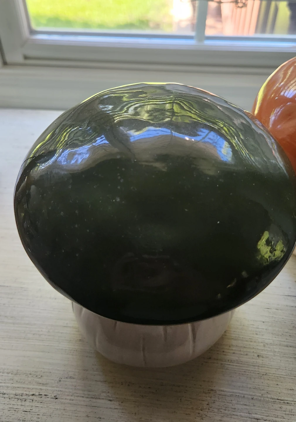 Ceramic indoor outdoor MUSHROOM Statues - photo 2