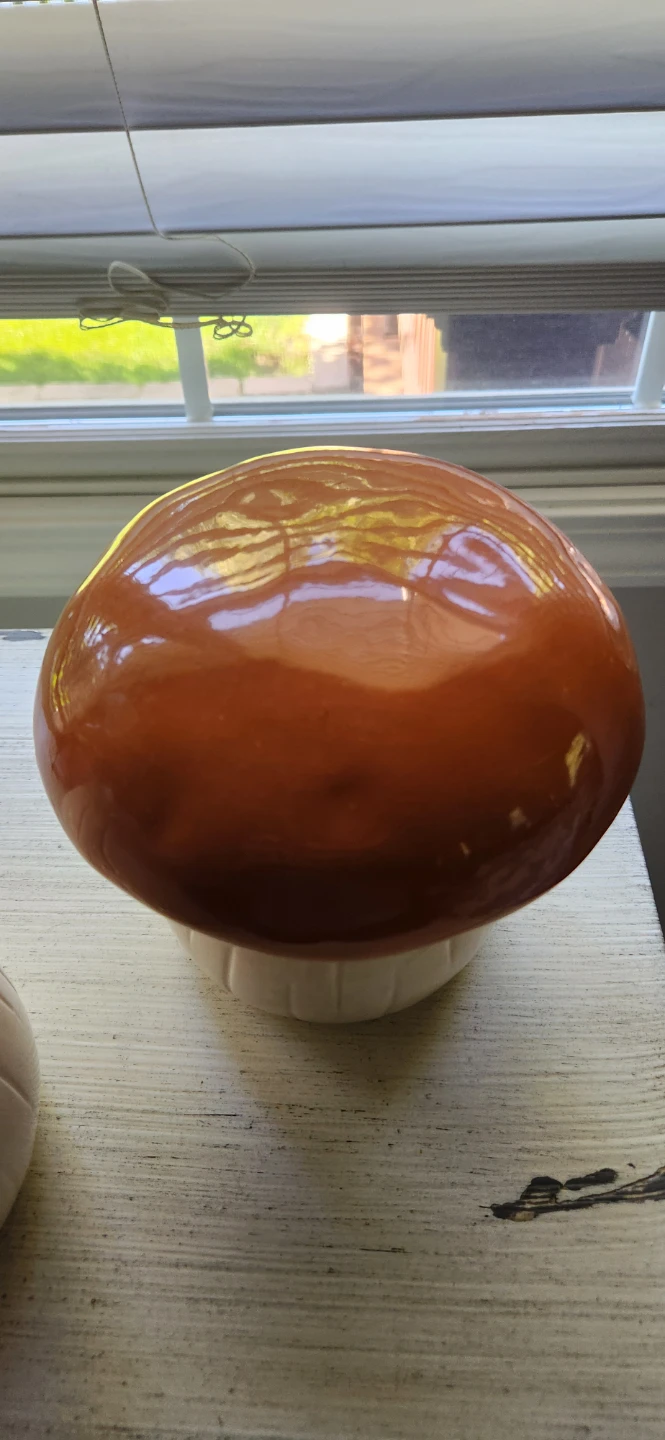 Ceramic indoor outdoor MUSHROOM Statues - photo 3