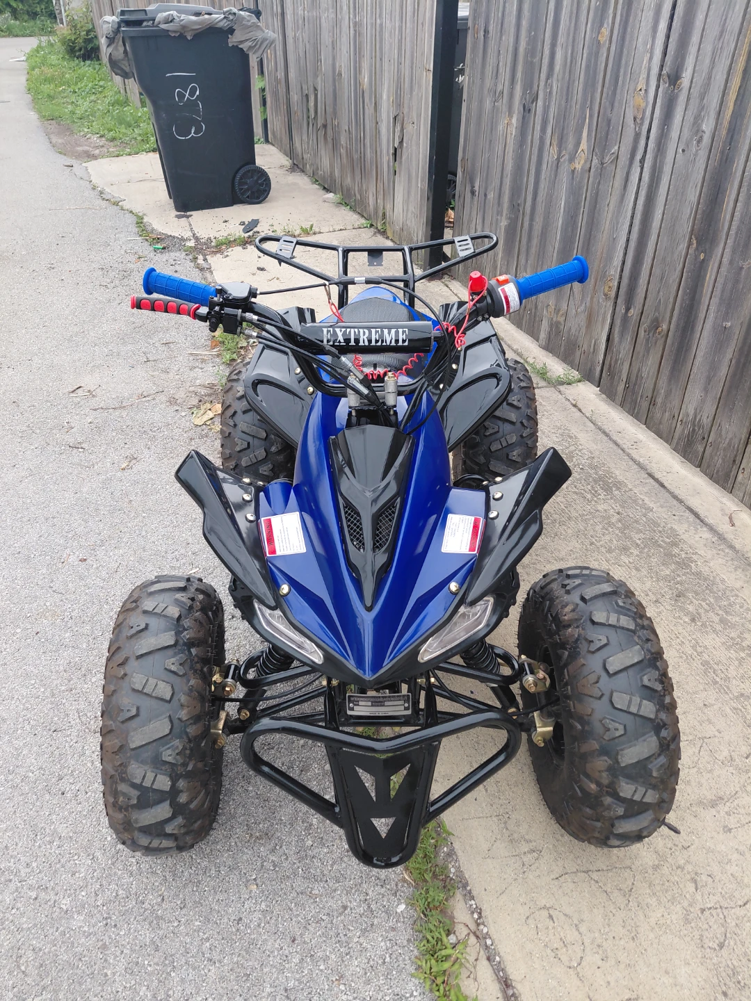 Blue EXTREME Kids ATV Quad