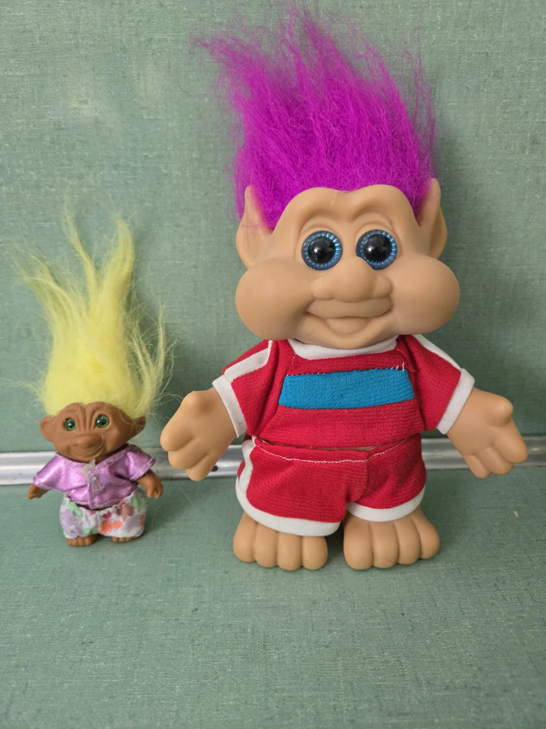 Two Troll Dolls