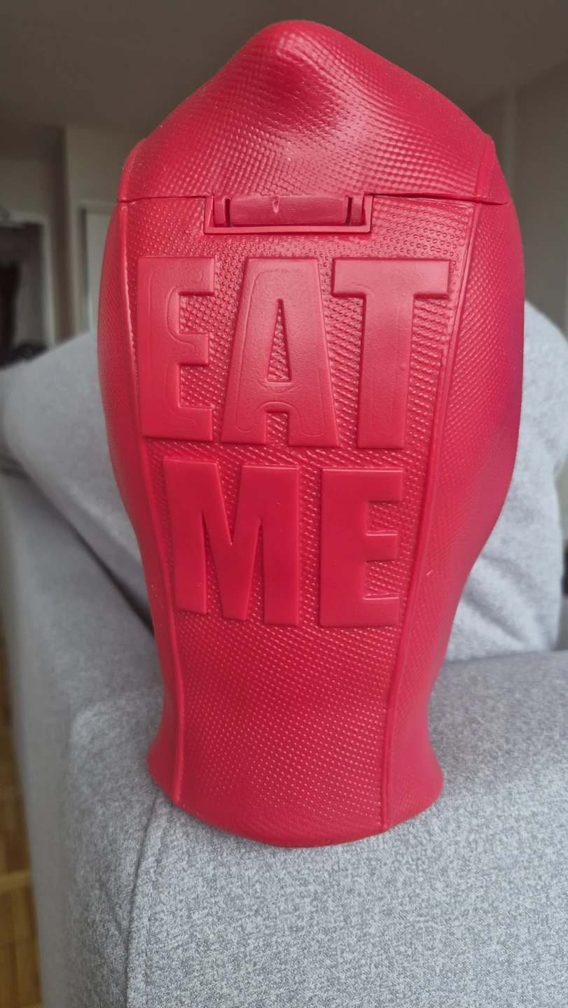 Deadpool Mask "Eat Me" Popcorn Bowl - photo 3