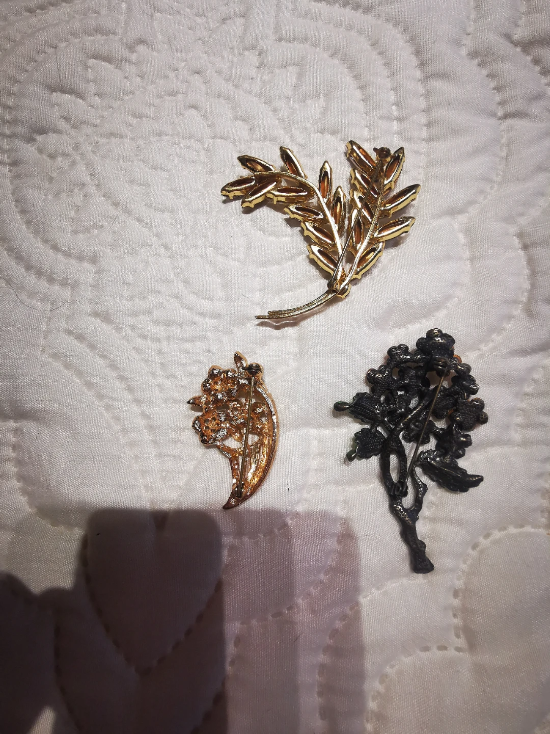 Set of 3 Vintage Brooches - photo 3