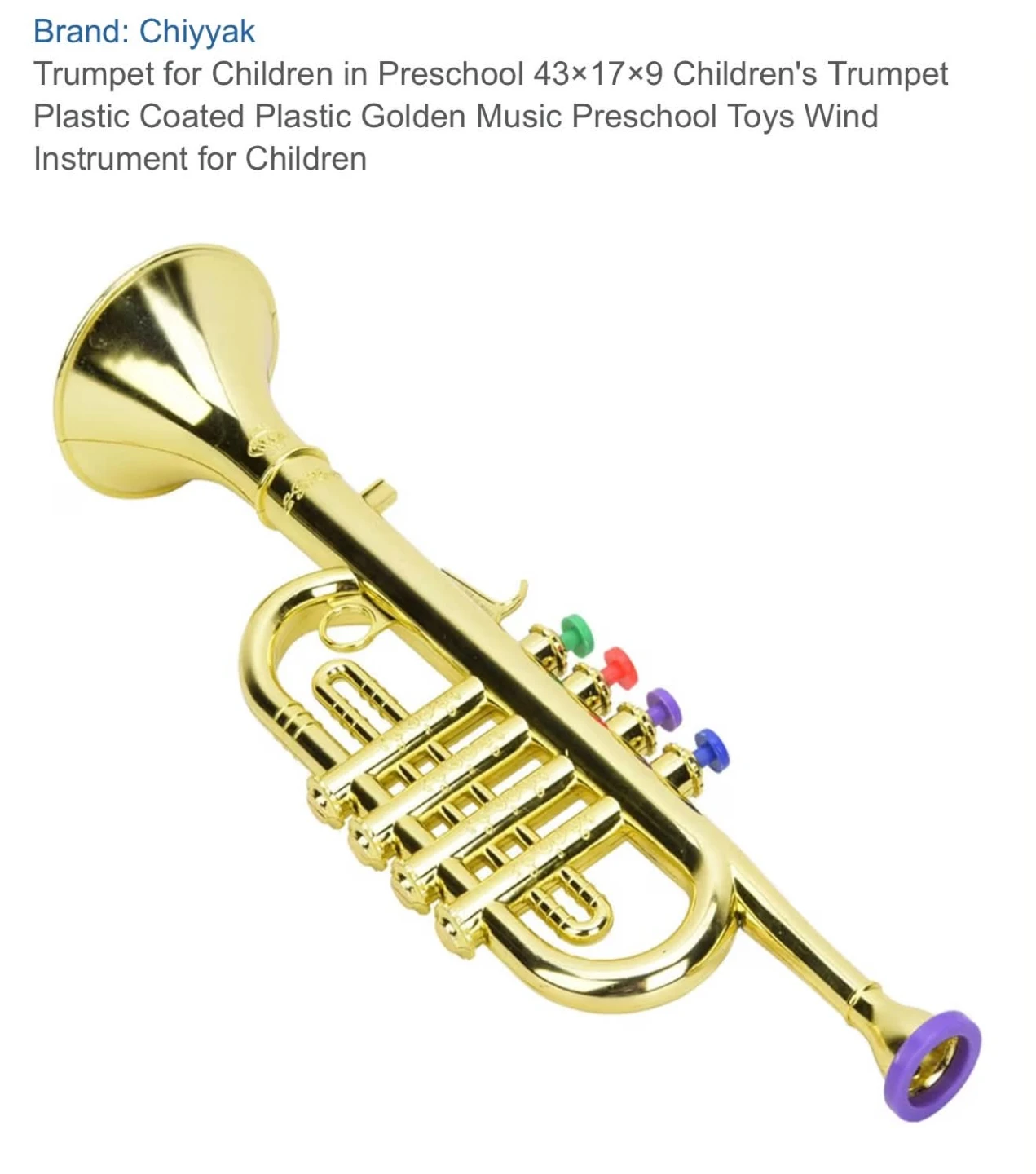 Trumpet Toy for Children - photo 2