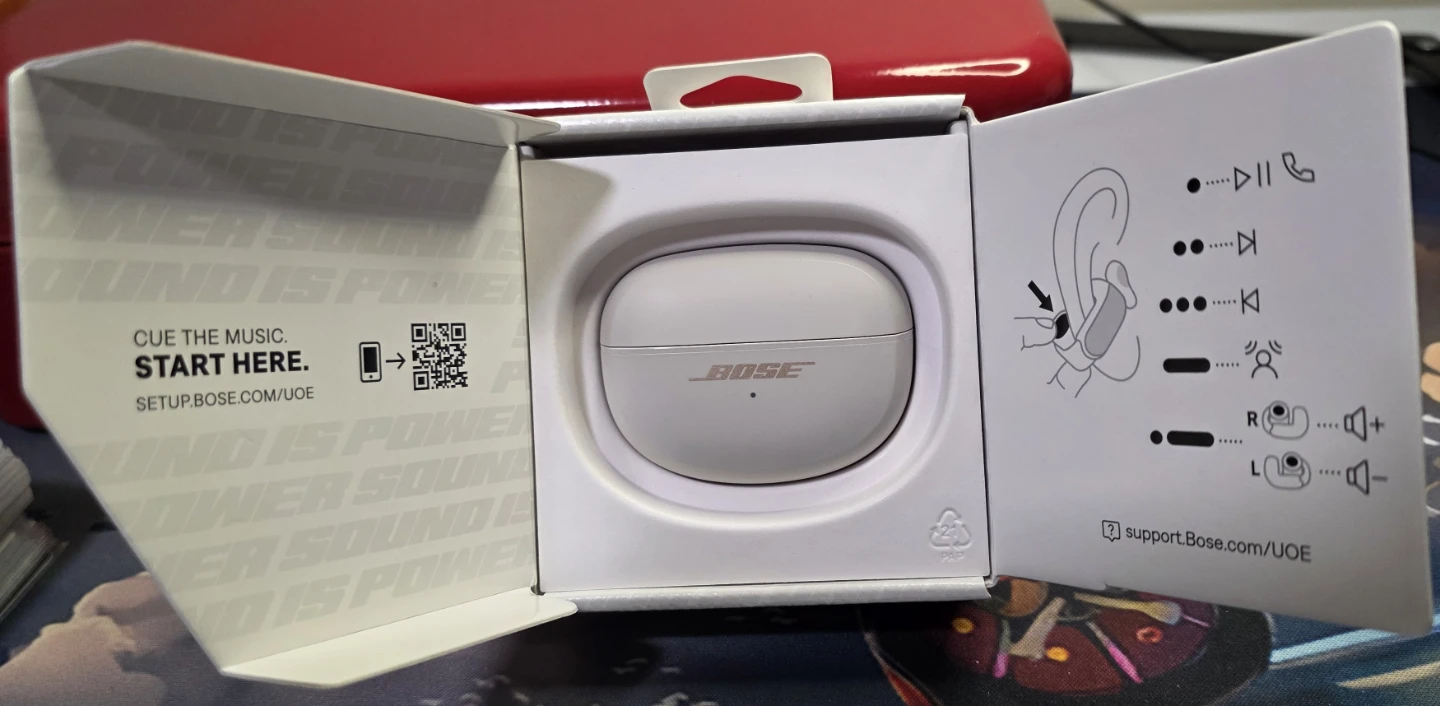 New - Bose Ultra Open Earbuds - White - photo 3