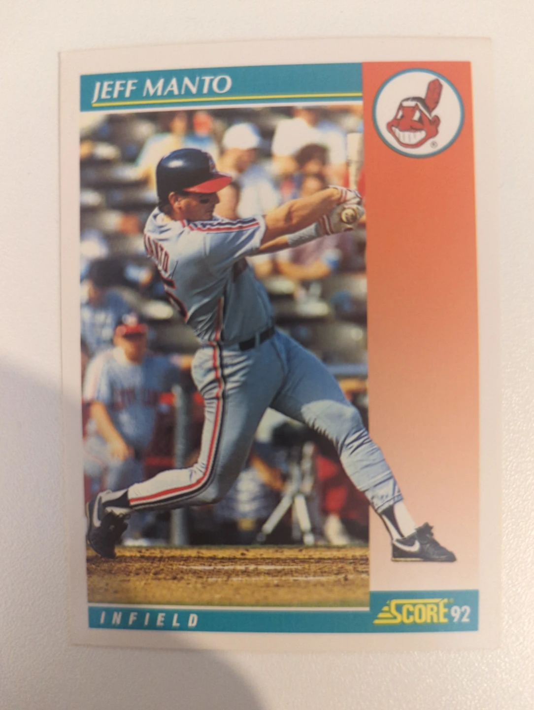 Jeff Manto 1992 Score Baseball Card ⚽