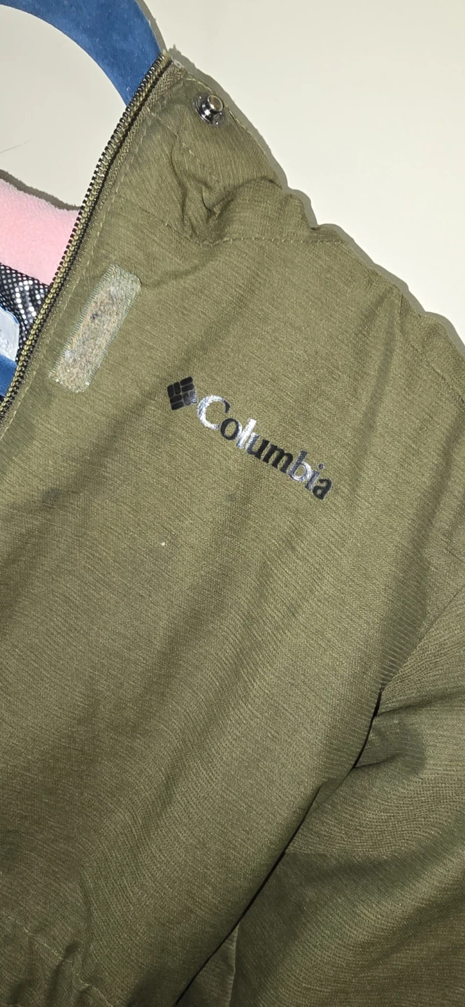 Columbia Kid's Winter Jacket - Olive Green - Size S - photo 4