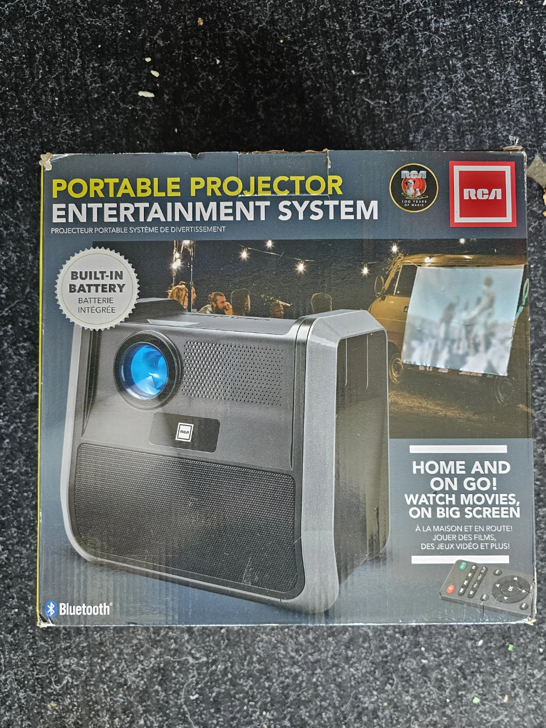 RCA Portable Projector Entertainment System