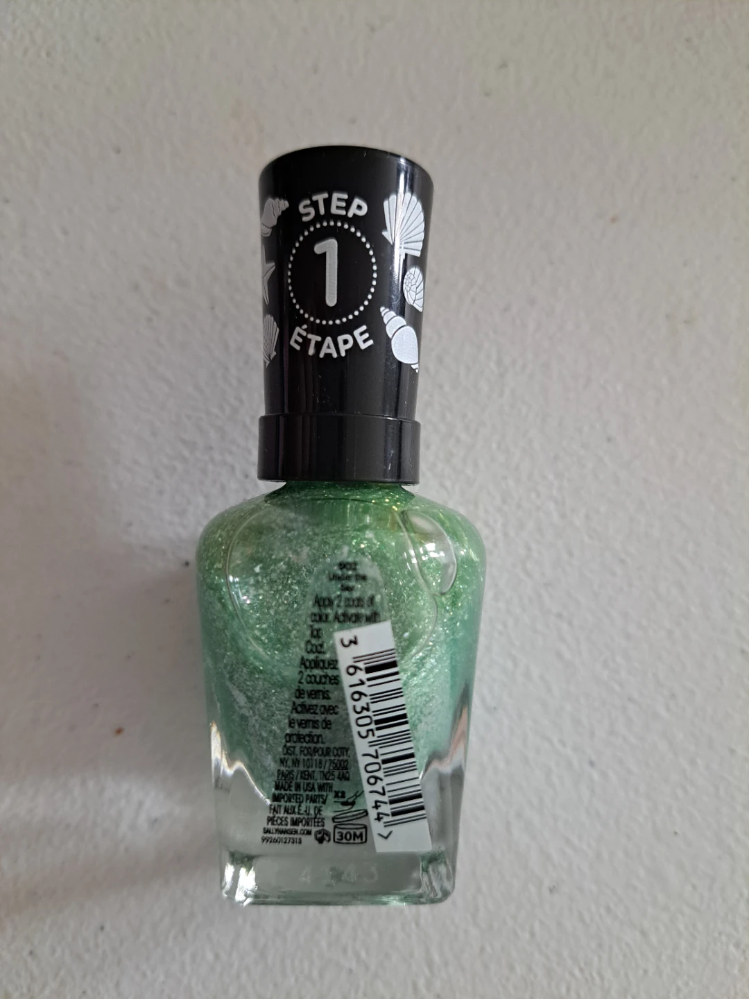 Sally Hansen Miracle Gel Pearl Nail Polish - Green - photo 2