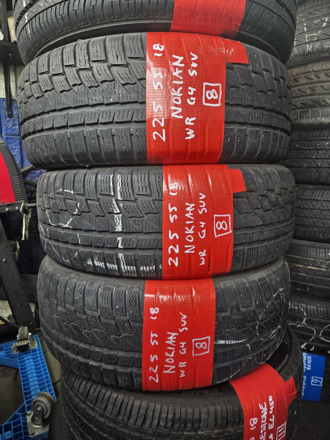 Nokian WR G4 SUV Winter Tires - 225/55R18