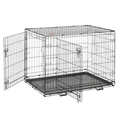 Double Door 36" Wire Dog Crate