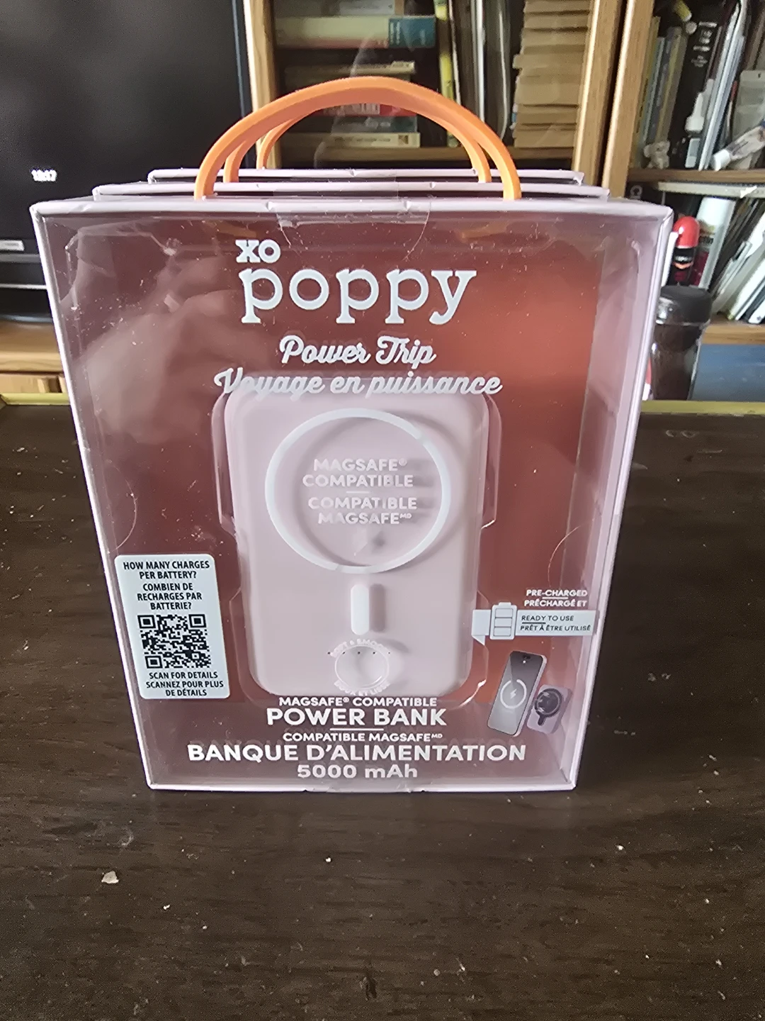 XO Poppy Power Trip MagSafe Compatible Power Bank 5000 mAh
