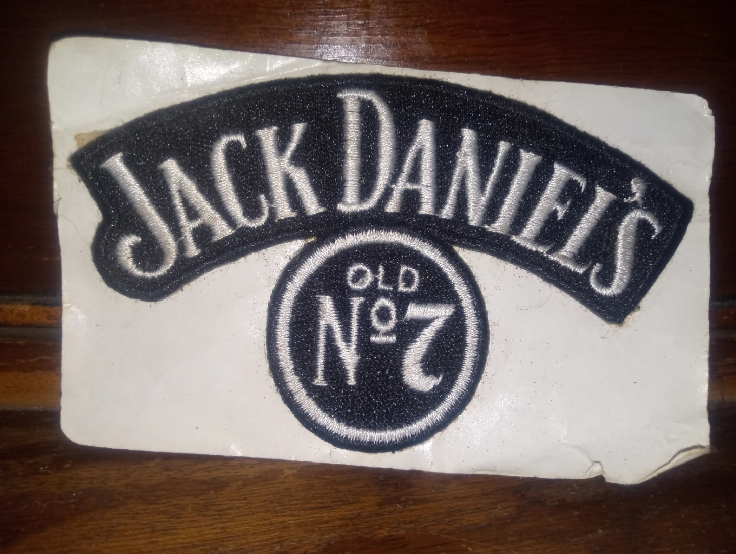Jack Daniel's Old No. 7 Shot Glass and embroidered patch - photo 3