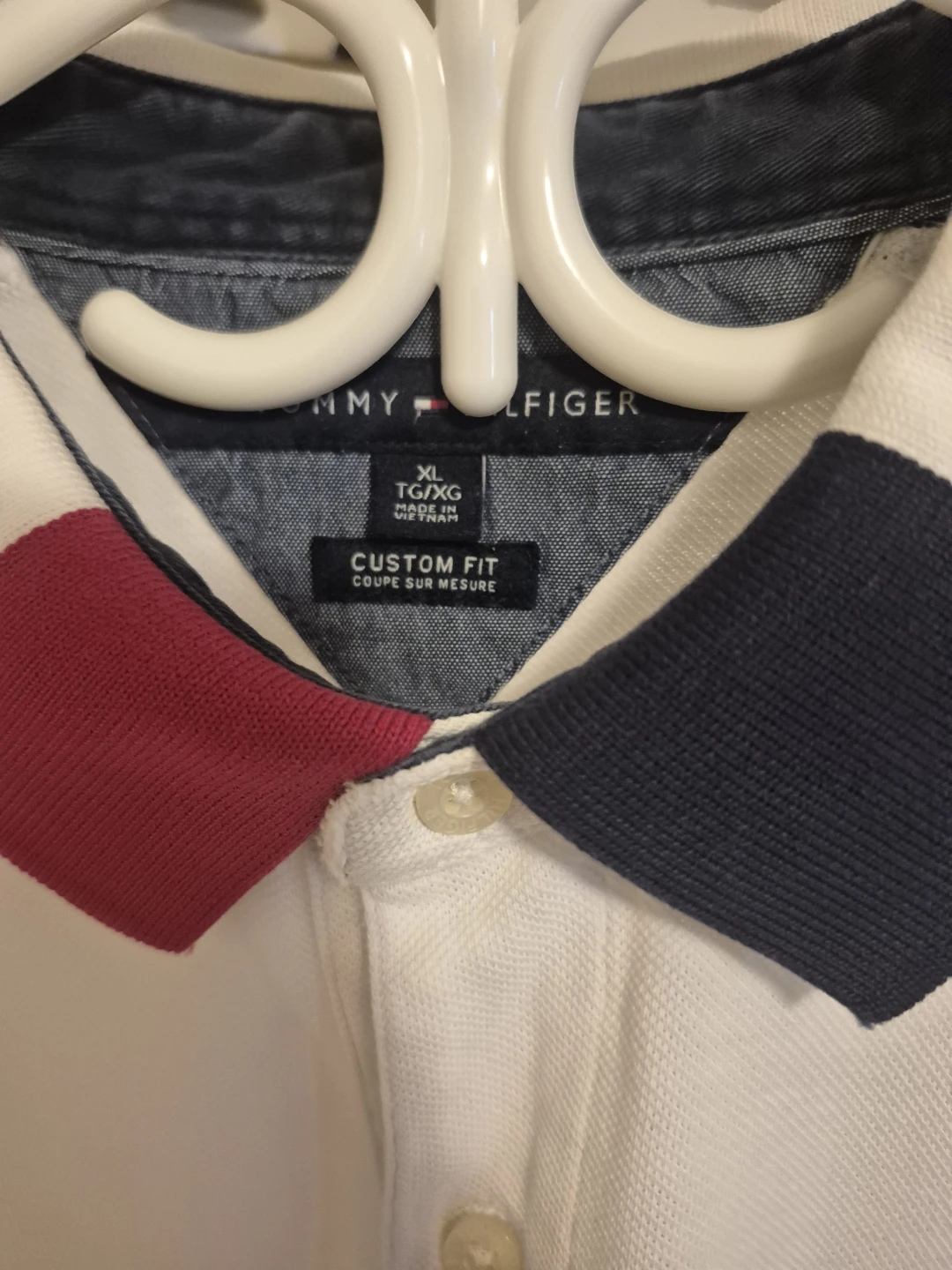 Tommy Hilfiger White Polo Shirt with Logo - photo 4