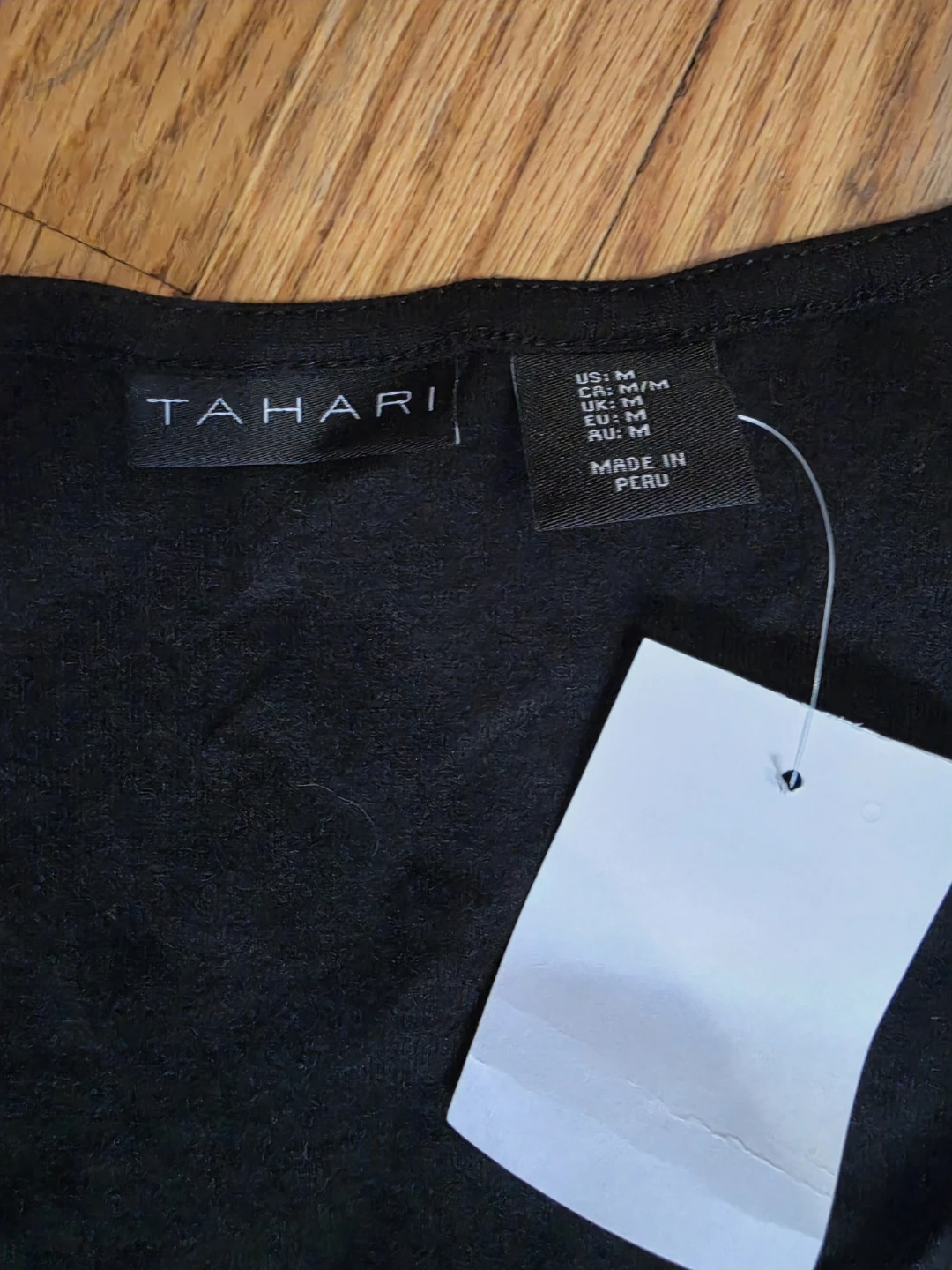 Tahari Black T-Shirt - M ( New) - photo 2