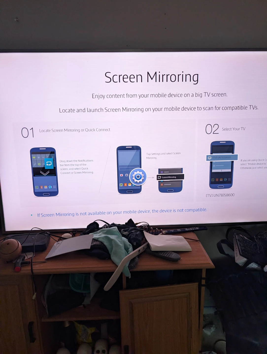 78 inch Samsung smart TV - photo 2