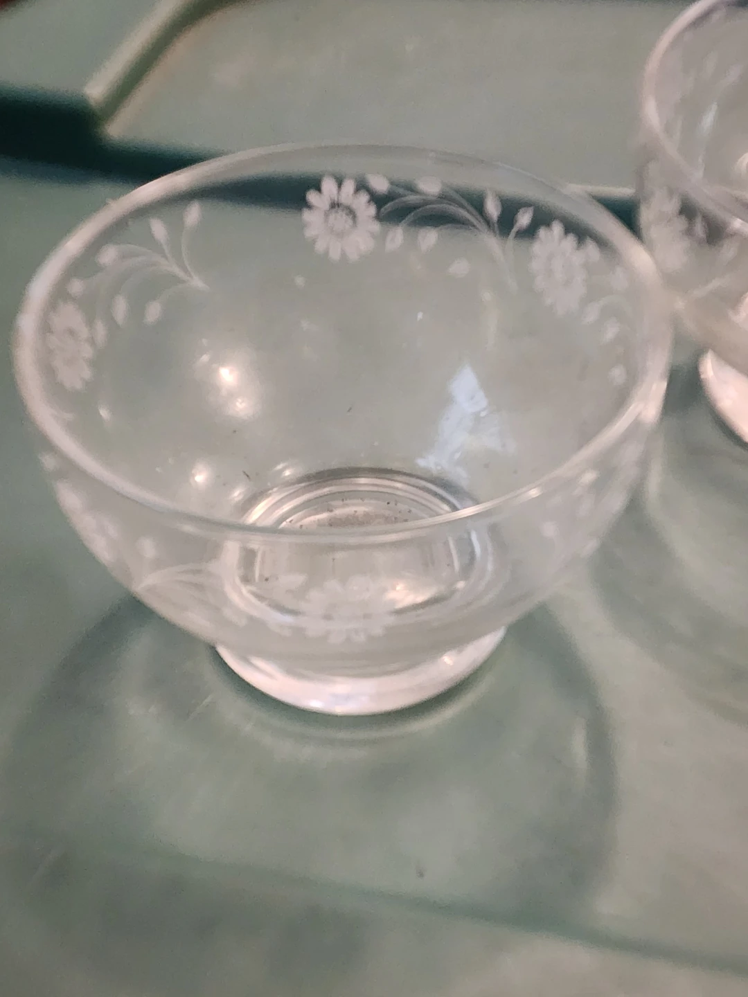4  vintage Dominion Glass dessert bowls 1950s. - photo 2