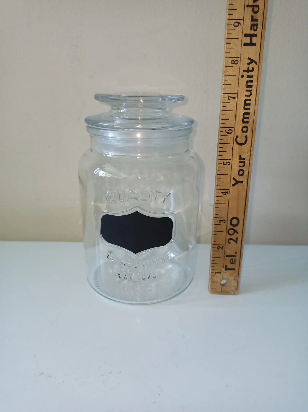 Glass Storage Jar ⚽