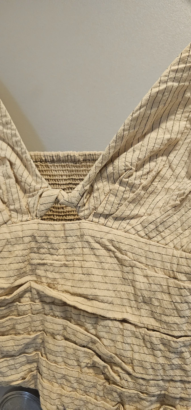 Zara Striped Ruched Camisole Top - photo 2