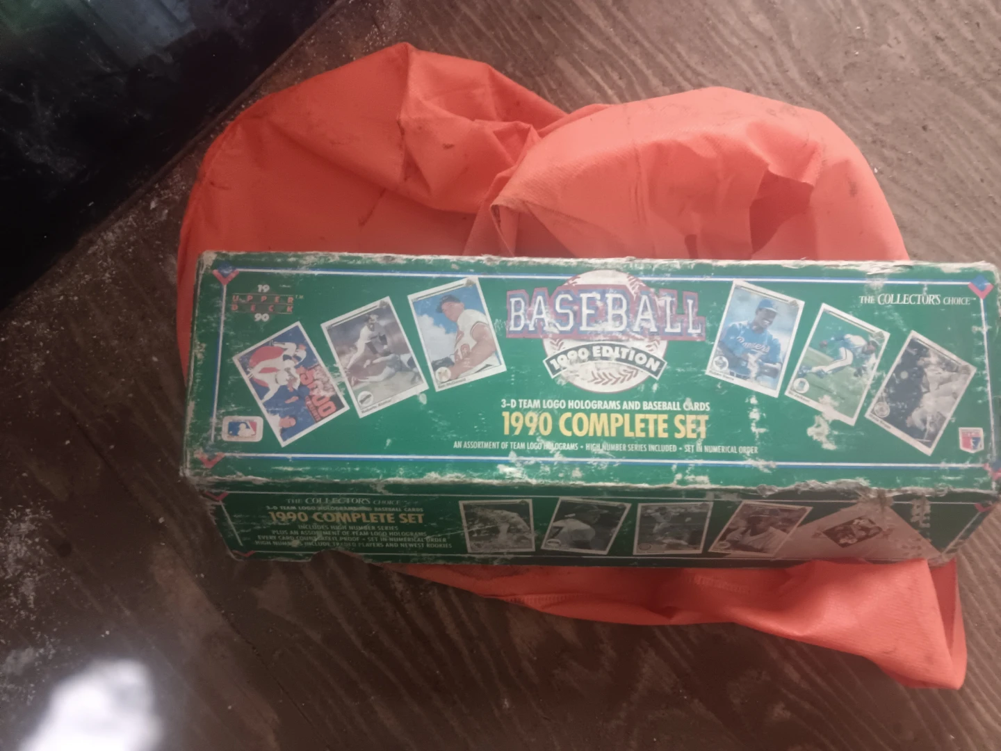 Upper decker baseball cards complete set 1990