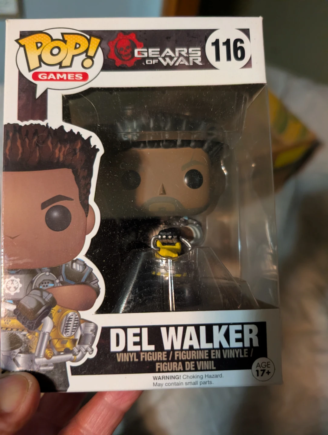 Funko Pop! Games Gears of War Del Walker #116 Vinyl Figure
