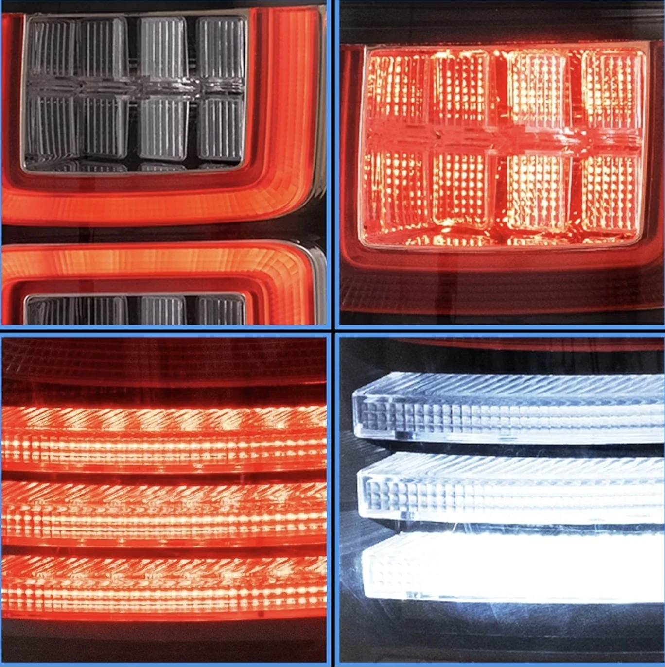 Black LED Tail Lights for Ford F-150 (2009-2014) - photo 5