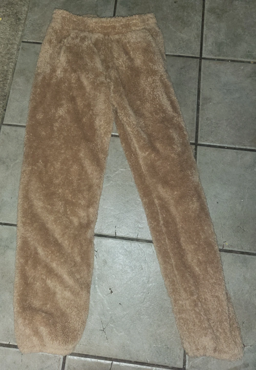 Brown Fuzzy Lounge Pants