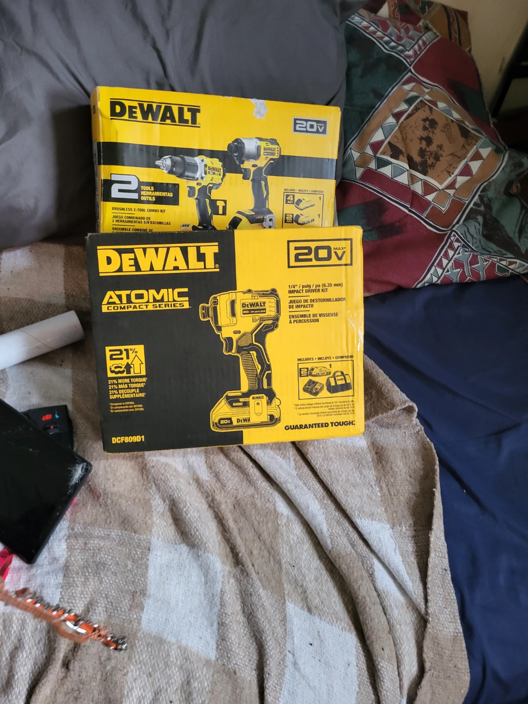 DeWalt 20V Brushless 2-Tool Combo Kit & Atomic Impact Driver