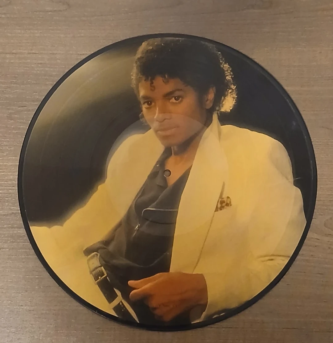 Michael Jackson Thriller Picture Disc Record - photo 2