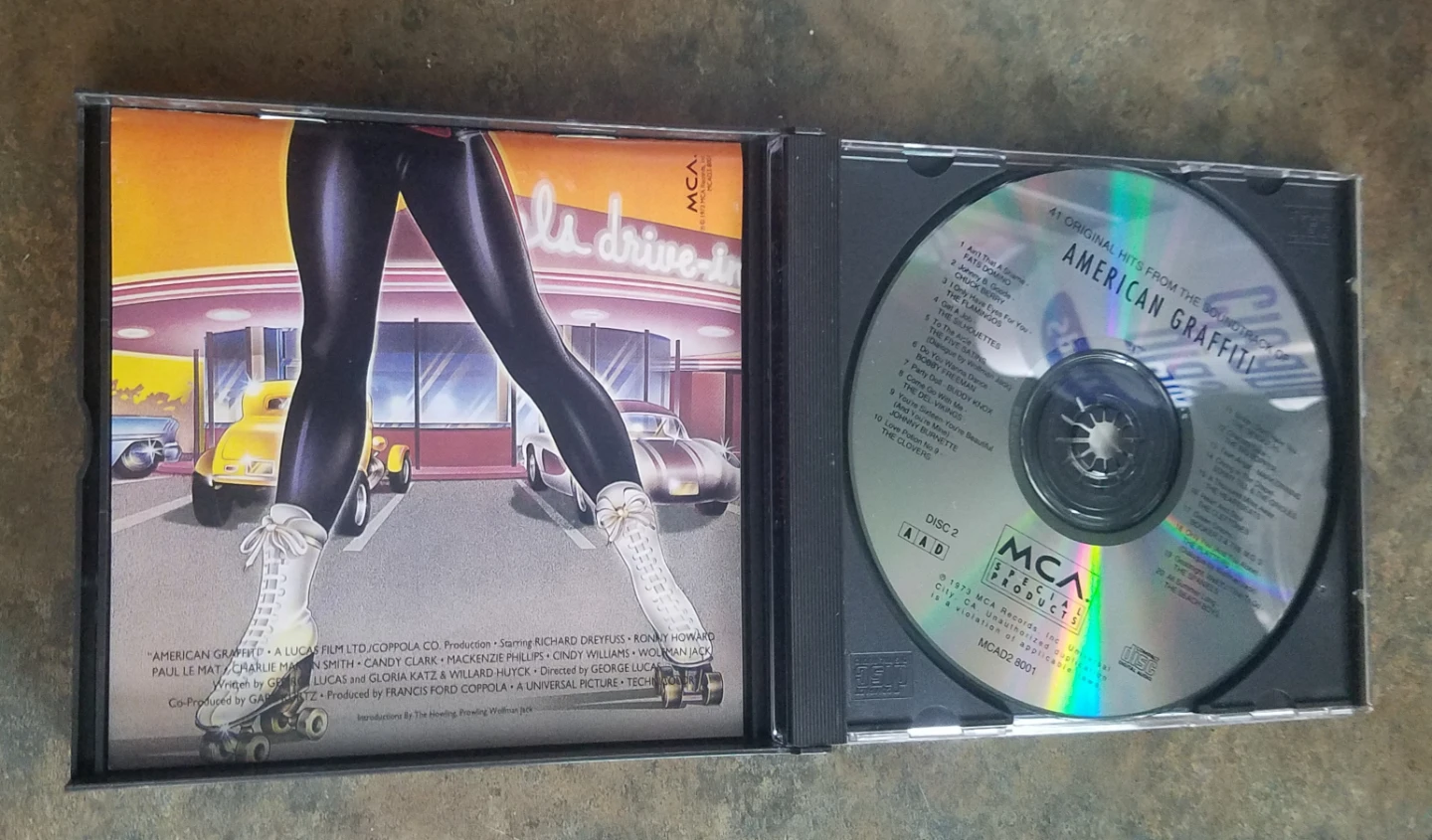 41 Original Hits Soundtrack Of American Graffiti Near Mint 2 CDs - photo 3