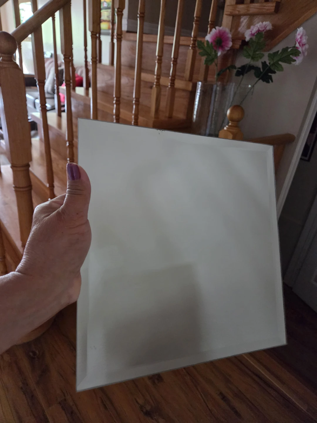 10 pcs. Square Mirrored base tray