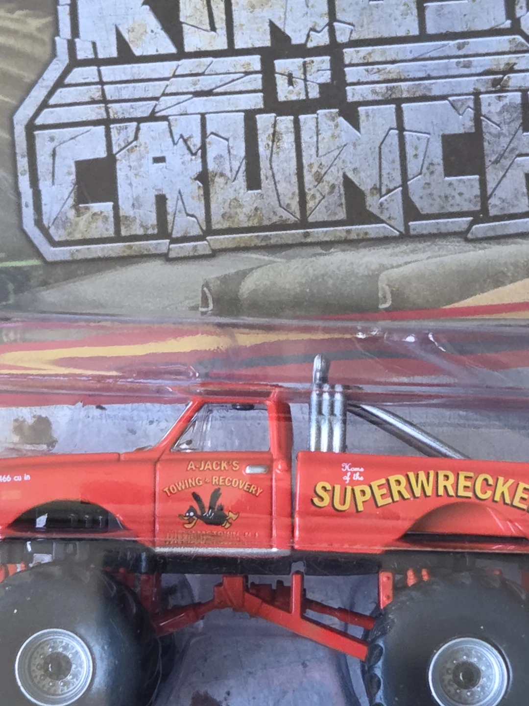 Greenlight Kings of Crunch "Superwrecker" 1968 Chevy K-10 1:64
