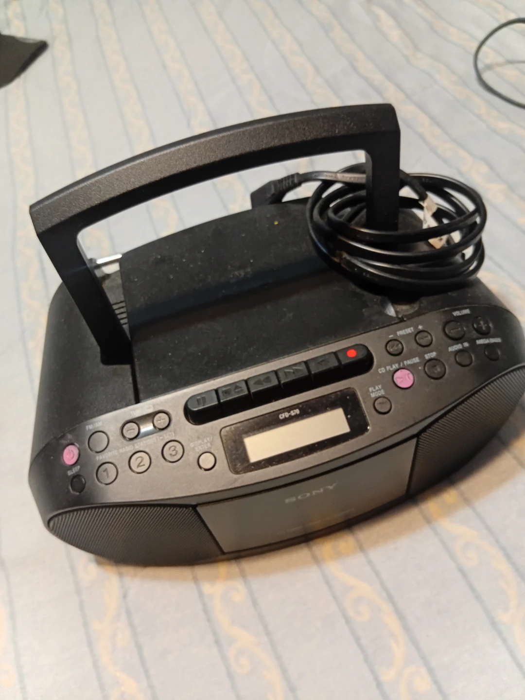 Sony CD Radio Cassette-Corder CFD-S79