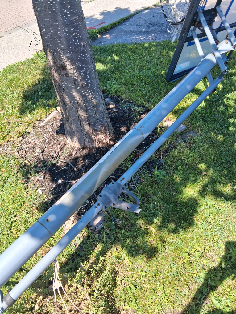 Spalding Basketball Hoop Backboard and Pole