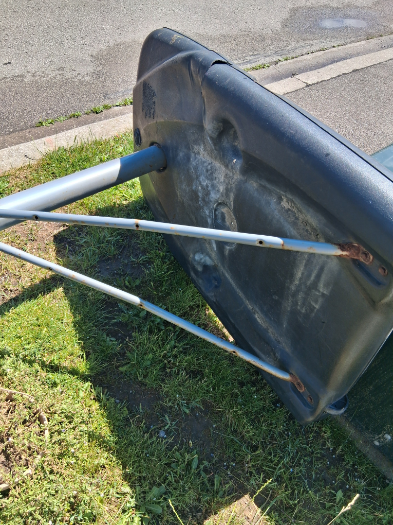 Spalding Basketball Hoop Backboard and Pole - photo 2
