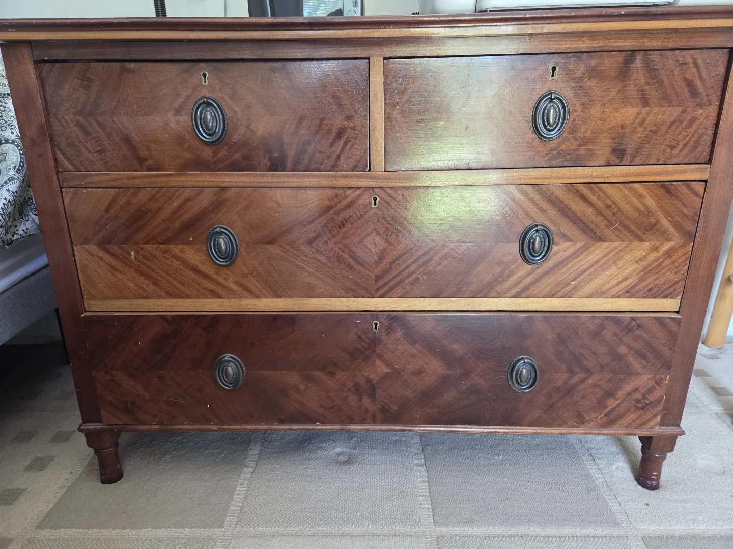 Antique Mahogany Dresser