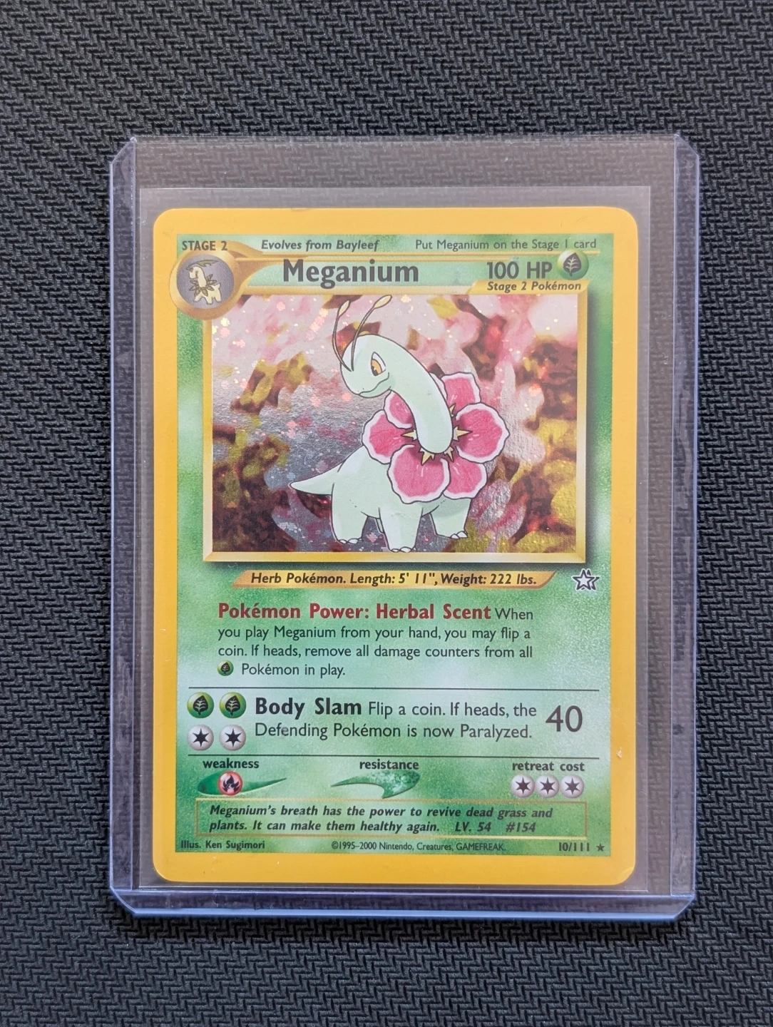 Meganium Neo Genesis Holo 10/111 - Pokemon - photo 5