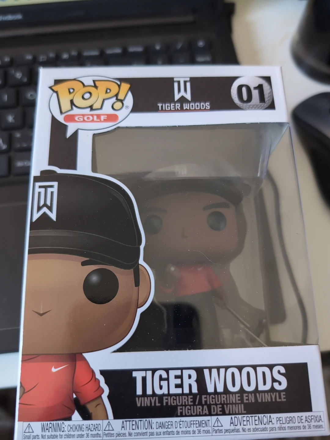 Funko Pop! Golf Tiger Woods Vinyl Figure 01