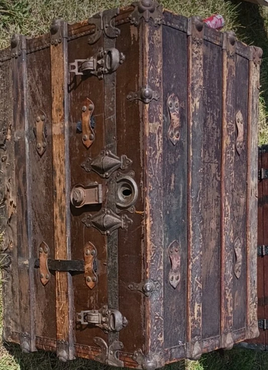 Antique Steamer Trunk
