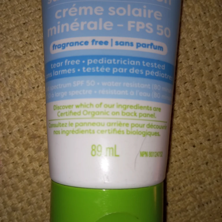 Babyganics SPF 50 Mineral Sunscreen Lotion - photo 3