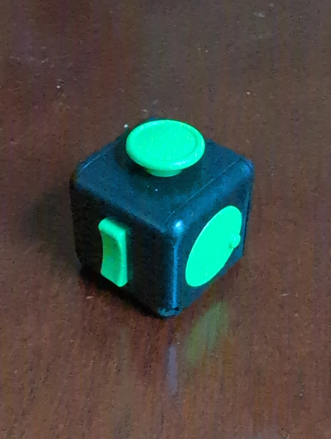 Black and Green Fidget Cube - photo 2