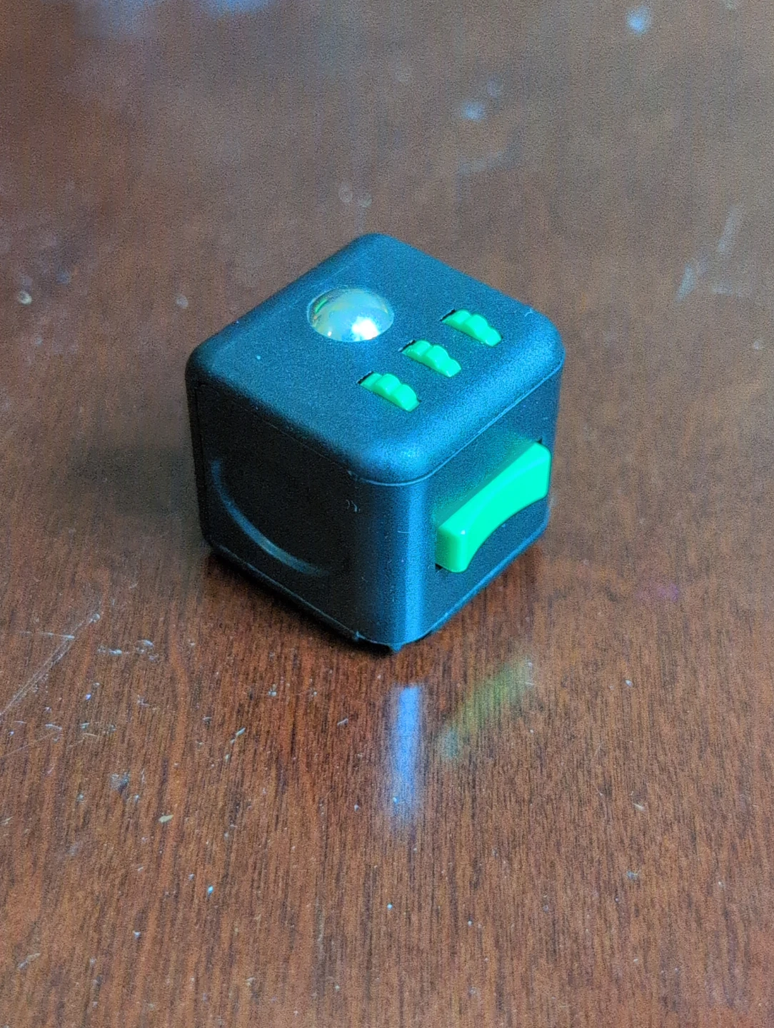 Black and Green Fidget Cube - photo 3