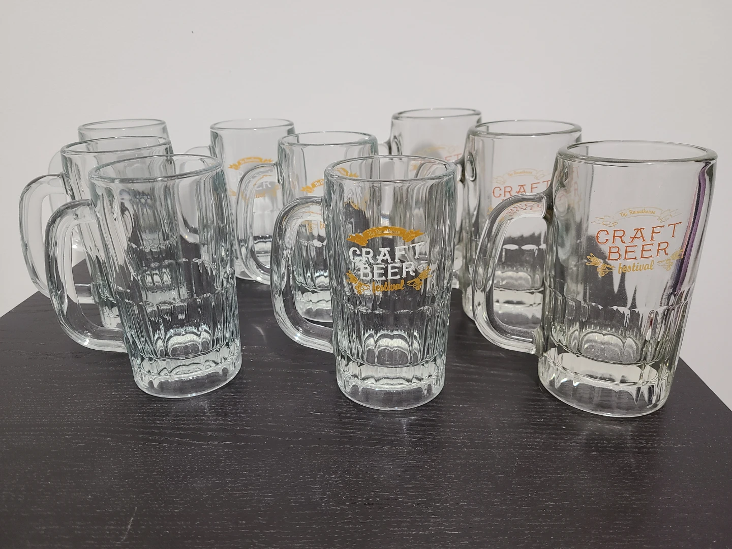 Shock Top Belgian White Beer Glasses + Free Glass Beer Steins - photo 3